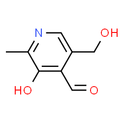 ChemSpider 2D Image | Pyridoxal | C8H9NO3