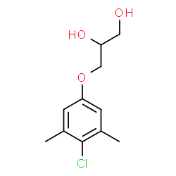 ChemSpider 2D Image | 3-(4-Chloro-3,5-dimethylphenoxy)-1,2-propanediol | C11H15ClO3