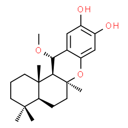 ChemSpider 2D Image | 15a-Methoxypuupehenol | C22H32O4