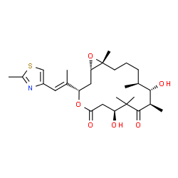 ChemSpider 2D Image | (−)-Epothilone B | C27H41NO6S