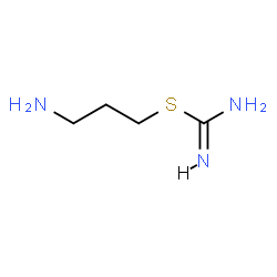 ChemSpider 2D Image | 3-Aminopropyl carbamimidothioate | C4H11N3S
