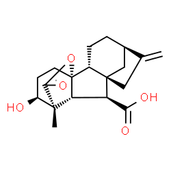 ChemSpider 2D Image | Gibberellin A4 | C19H24O5