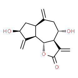 ChemSpider 2D Image | Deacylcynaropicrin | C15H18O4