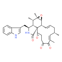 ChemSpider 2D Image | CHAETOGLOBOSIN C | C32H36N2O5