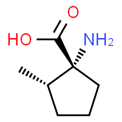 ChemSpider 2D Image | (1R,2S)-1-Amino-2-methylcyclopentanecarboxylic acid | C7H13NO2