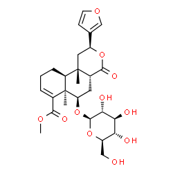 ChemSpider 2D Image | Borapetoside C | C27H36O11