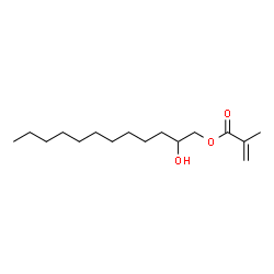 ChemSpider 2D Image | 2-Hydroxydodecyl methacrylate | C16H30O3