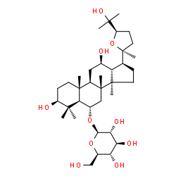 ChemSpider 2D Image | Pseudoginsenoside-RT5 | C36H62O10