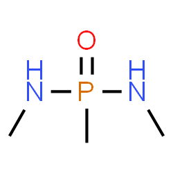 ChemSpider 2D Image | N,N',P-Trimethylphosphonic diamide | C3H11N2OP