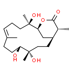 ChemSpider 2D Image | dihydrosinuflexolide | C20H34O5
