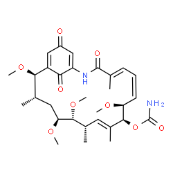 ChemSpider 2D Image | Herbimycin A | C30H42N2O9