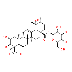 ChemSpider 2D Image | Trachelosperoside A1 | C36H56O12