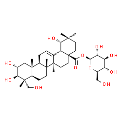ChemSpider 2D Image | SERICOSIDE | C36H58O11