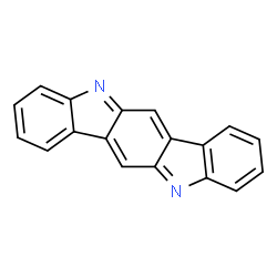 ChemSpider 2D Image | Indolo[3,2-b]carbazole | C18H10N2