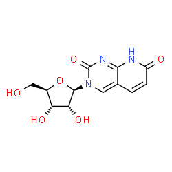 ChemSpider 2D Image | 3-beta-D-ribofuranosyl-2,7-dioxopyrido(2,3-d)pyrimidine | C12H13N3O6