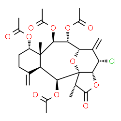 ChemSpider 2D Image | junceellin | C28H35ClO11
