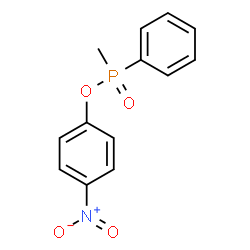 ChemSpider 2D Image | 4-Nitrophenyl methyl(phenyl)phosphinate | C13H12NO4P