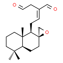 ChemSpider 2D Image | aframodial | C20H30O3