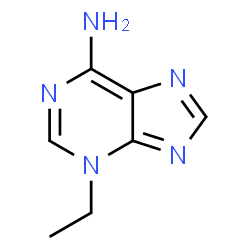 ChemSpider 2D Image | 3-Ethyl-3H-purin-6-amine | C7H9N5
