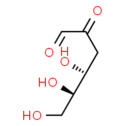 ChemSpider 2D Image | D-3-Deoxyglucosone | C6H10O5