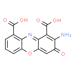 ChemSpider 2D Image | Cinnabaric acid | C14H8N2O6