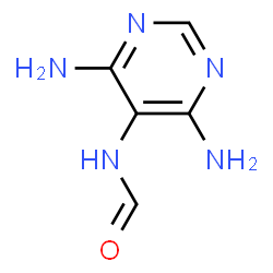 ChemSpider 2D Image | 4,6-Diamino-5-formamidopyrimidine | C5H7N5O