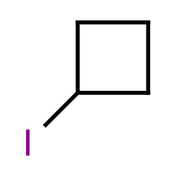ChemSpider 2D Image | Iodocyclobutane | C4H7I