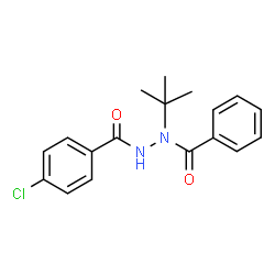 ChemSpider 2D Image | halofenozide | C18H19ClN2O2