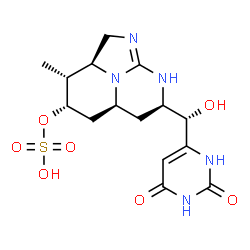 ChemSpider 2D Image | epicylindrospermopsin | C15H21N5O7S