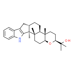ChemSpider 2D Image | paspaline | C28H39NO2
