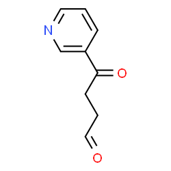 ChemSpider 2D Image | Î³-Oxo-3-pyridinebutanal | C9H9NO2
