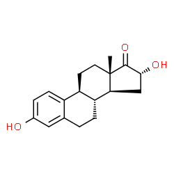 ChemSpider 2D Image | 16alpha-Hydroxyestrone | C18H22O3