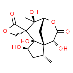 ChemSpider 2D Image | Anisatin | C15H20O8