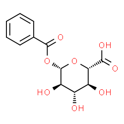ChemSpider 2D Image | Benzoyl glucuronide | C13H14O8