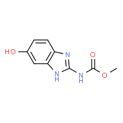 ChemSpider 2D Image | Methyl 5-hydroxybenzimidazolecarbamate | C9H9N3O3