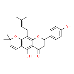 ChemSpider 2D Image | lupinifolin | C25H26O5