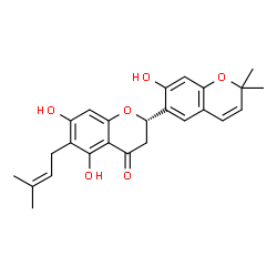 ChemSpider 2D Image | Cudraflavanone | C25H26O6