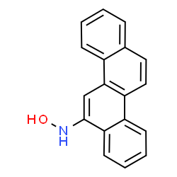 ChemSpider 2D Image | N-Hydroxy-6-chrysenamine | C18H13NO