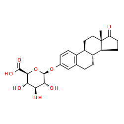 ChemSpider 2D Image | Estrone glucuronide | C24H30O8