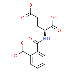 ChemSpider 2D Image | N-(2-Carboxybenzoyl)-L-glutamic acid | C13H13NO7