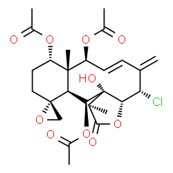 ChemSpider 2D Image | fragilolide D | C26H33ClO10