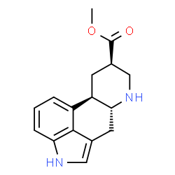ChemSpider 2D Image | Methyl (8beta)-ergoline-8-carboxylate | C16H18N2O2