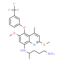ChemSpider 2D Image | Tafenoquine | C24H28F3N3O3