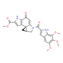 ChemSpider 2D Image | (+)-duocarmycin SA | C25H23N3O7