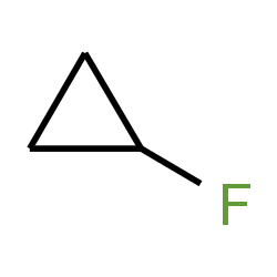 ChemSpider 2D Image | Fluorocyclopropane | C3H5F