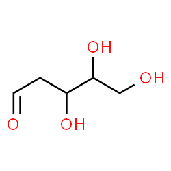ChemSpider 2D Image | 2-Deoxypentose | C5H10O4