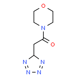 ChemSpider 2D Image | 1-(4-Morpholinyl)-2-(5H-tetrazol-5-yl)ethanone | C7H11N5O2