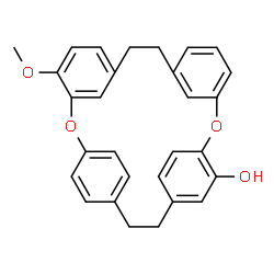 ChemSpider 2D Image | 4-Methoxy-2,15-dioxapentacyclo[20.2.2.2~16,19~.1~3,7~.1~10,14~]triaconta-1(24),3(30),4,6,10(29),11,13,16,18,22,25,27-dodecaen-17-ol | C29H26O4