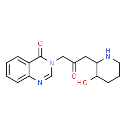 ChemSpider 2D Image | febrifugin | C16H19N3O3