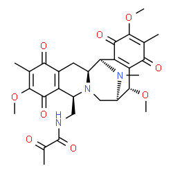 ChemSpider 2D Image | saframycin C | C29H33N3O9